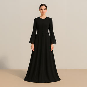 Zahrah Luxe Moden Set Modest BAJU KURUNG con característica antiestática y transpirable de talla grande - Product Image 1