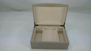 Caja de Embalaje de Joyería de Lujo con Logotipo Personalizado Modelo 097 de DAPHOCO, Fabricada en Imitación de Piel de Cangrejo, para Pendientes, Pulseras, Collares y Anillos - Product Image 3