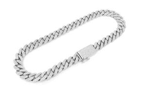 Impresionante collar de diamantes de moissanita de oro de 10K corte brillante redondo VVS2 claridad elegante joyería de moda proveedor mayorista - Product Image 4