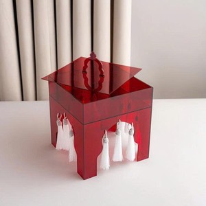 New Design Acrylic Mubarak <b>Box</b> With Accessories Wholesale Holiday <b>Gift</b> Packaging For Ramadan & <b>Eid</b> Decoration - Product Image 4