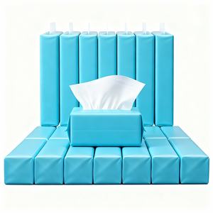 กล่องกระดาษทิชชูแบบเป็นมิตรต่อสิ่งแวดล้อม ออกแบบมาด้วยแผ่นที่สัมผัสนุ่มและทนทานต่อการฉีกขาด เหมาะสำหรับสำนักงาน โรงแรม และการดูแลส่วนบุคคล - Product Image 3