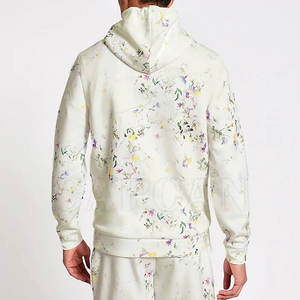 Conjunto de Sudadera con capucha de algodón informal para hombre superventas diseños personalizados profesionales ropa de jogging impresa característica térmica de talla grande de invierno - Product Image 2