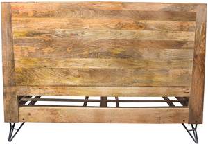 ชุดห้องนอนเตียงไม้ชัตเตอร์จากนักออกแบบที่ทันสมัยไม้เนื้อแข็งพร้อมเฟอร์นิเจอร์ผิวธรรมชาติ - Product Image 5