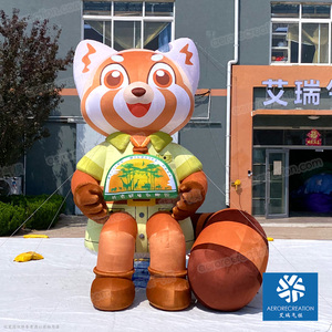 4m nuevo personaje de película inflable personalizado al aire libre volar dibujos animados <span class=keywords><strong>mapache</strong></span> <span class=keywords><strong>gigante</strong></span> mascota de dibujos animados inflable - Product Image 6