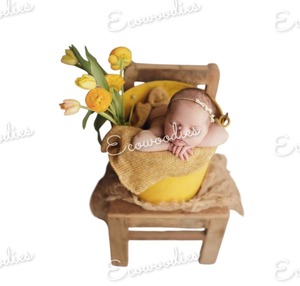 Berceau portable moderne en métal pour nouveau-né photographie Vintage Photo Shoot Props pour chambre à coucher - Product Image 6