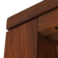Mobilier de maison OEM mobilier de salle à manger ensemble de table à manger moderne en noyer