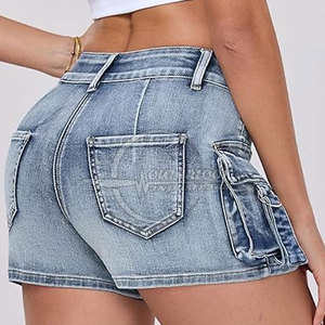 Shorts en jean pour femmes Shorts en jean pour femmes Offre Spéciale Shorts en jean pour femmes Prix de gros - Product Image 4