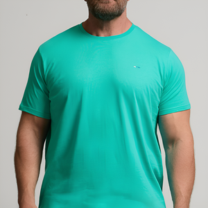 T-shirt décontracté à col 0 pour hommes de haute qualité OEM/ODM tendance 100% coton taille US/UK T-shirts Pour Hommes du Bangladesh - Product Image 1