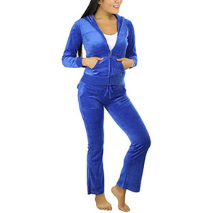 Chándal personalizable de dos piezas para mujer Sudadera con capucha de gran tamaño combinada con pantalones de chándal Pantalones de jogging - Product Image 5