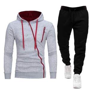 Conjunto Deportivo para Hombre, 100% Algodón, Transpirable, a la Moda, Pantalones Deportivos, Diseño Sólido, Nuevo, de Alta Calidad, para Invierno - Product Image 6