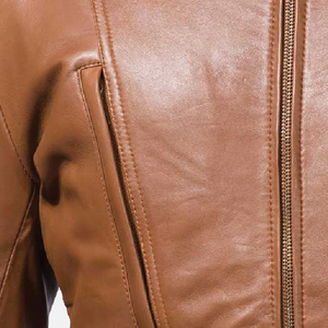 Vestes en cuir pour hommes de haute couture, vêtements d'extérieur faits à la main veste en cuir de moto véritable élégante et classique PAR AMAZING INDUSTRIES - Product Image 6