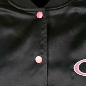 Chaqueta de Satén para Mujer, Tela Suave y Lisa, Diseño Ligero, Ideal para Fiestas y Estilo Urbano - Product Image 4