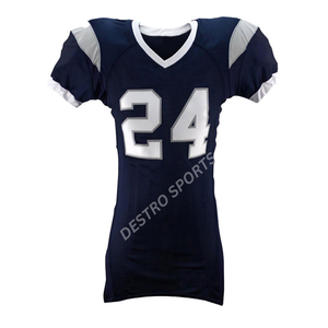 ชุดเครื่องแบบอเมริกันฟุตบอลเสื้อเจอร์ซีย์ระบายอากาศใส่สบายพร้อมหมายเลขชื่อผู้เล่นตามสั่ง - Product Image 3