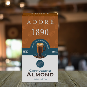 100% coffret cadeau de café instantané Cappuccino non sucré original vietnamien - Product Image 4