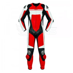 Combinaison de moto en cuir pour homme et femme, 1 pièce, avec protections CE, en cuir de vachette, séchage rapide, toutes saisons, vente en gros directe usine - Product Image 2