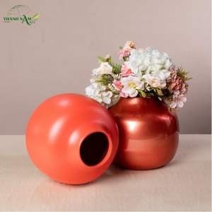 Vase de table en bambou fait main en spirale moderne - Écologique et durable, accents décoratifs pour la maison avec diamètre personnalisé - Product Image 6