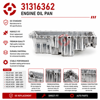 Bac à huile moteur de haute qualité avec capteur de niveau d'huile OE 31316362 pour Volvo S60 V60 XC60 XC70 2.5L Pièces automobiles