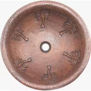 Exquisito fregadero de cobre Acabado artesanal de alta calidad Diseño elegante y elegante Agrega estilo y lujo a cualquier hogar - Product Image 1