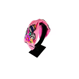 Accesorio para el Cabello con Cuentas y Nudos de Primera Calidad para el Día de la Independencia y el Día de la Independencia Americana, Excelentes Diademas para Niñas de la India - Product Image 4