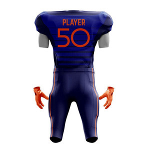 Dernier design d'uniformes de football américain, nouveau style de maillot d'équipe, prix de gros, bonne qualité, uniformes de football américain personnalisés OEM - Product Image 6