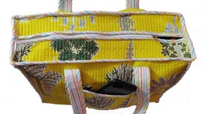 Manufacturer and wholesaler of india handmade tote <b>bags</b> zippered tote <b>bag</b> shopper tote <b>bag</b> - Product Image 5