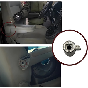 บูชปรับที่วางแขนด้านขวา รุ่น 7H0881082 สำหรับรถยนต์ VW Transporter T5 T6 Caravelle Multivan California ปี 2003-2024 - Product Image 4