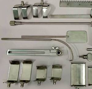 Sistema de Retractor Ortopédico Valve, Juego Quirúrgico Completo de Primera Calidad, Aprobado por la CE, Manual, Autoclavable, de Acero Inoxidable - Product Image 3