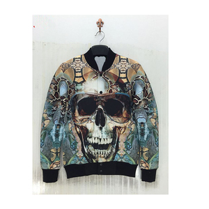 Unisex Custom Printed Sublimation Bomber <b>Jacket</b> <b>Waterproof</b> Breathable Reversible Canvas Hooded Collar Pockets Wholesale Outdoor - Product Image 3