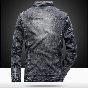 Chaqueta de mezclilla de alta calidad duradera para hombres, precio asequible, anticontracción, cómoda, el mejor material, chaqueta de mezclilla en peso ligero - Product Image 2