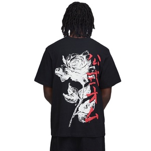 T-shirt court personnalisé pour homme, imprimé numérique, mélange polyester/coton, style décontracté, tissu respirant, 300g, coupe classique, manches courtes - Product Image 1