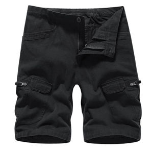 Pantalones cortos Cargo de algodón de secado rápido para hombres, pantalones cortos Cargo con múltiples bolsillos de alta calidad, pantalones cortos cómodos a la moda para hombres - Product Image 5