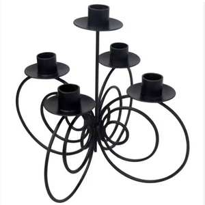 Indian Manufacture Iron Candle Jar Votive Holder Use For Tabletop Decoration With Best Sale Prices - Product Image 3