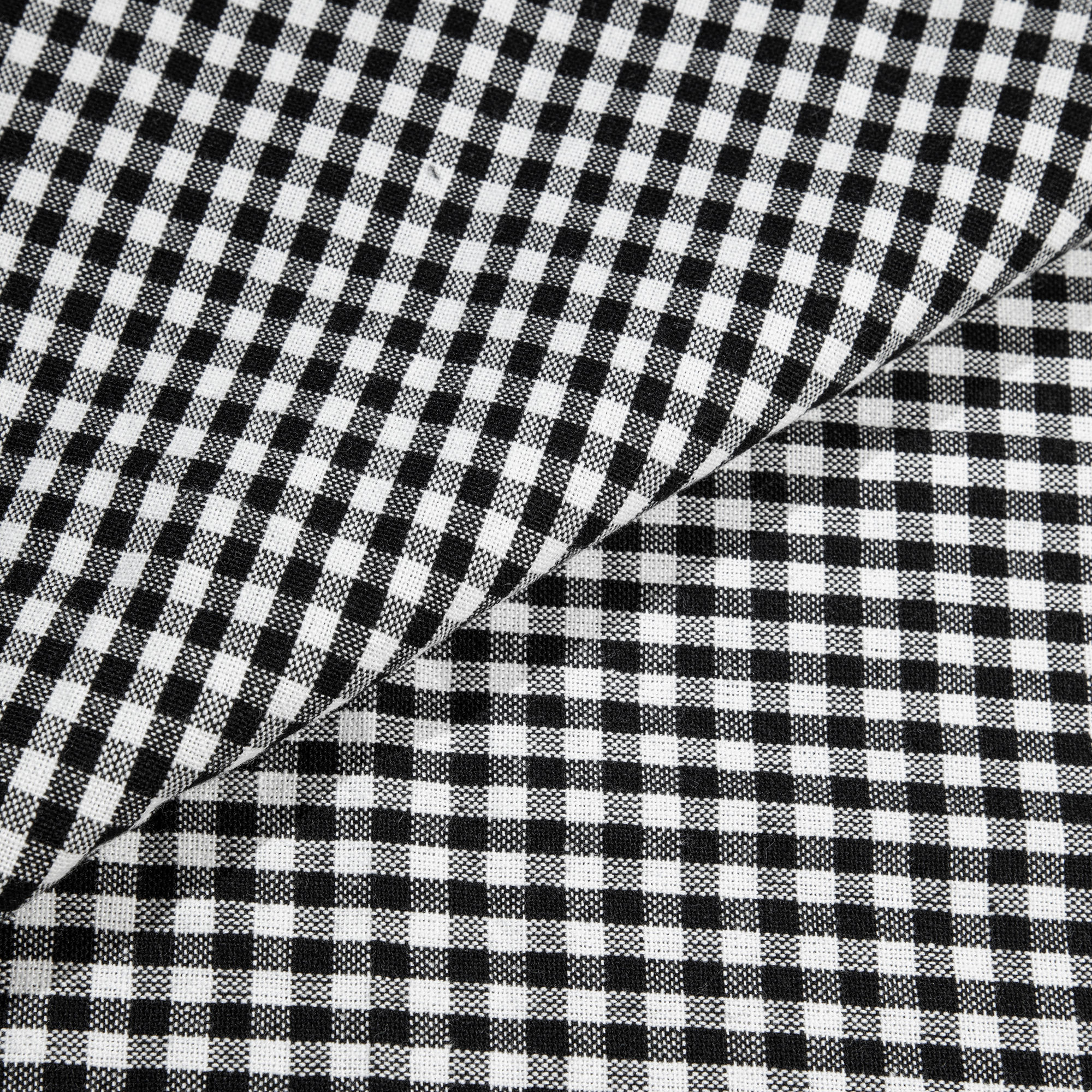 RFAB3B (Black & White Gingham Checks)