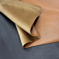 Tissu en cuir PU écologique imperméable, doux et agréable pour la peau, 0,8 mm, cuir synthétique pour vêtements et leggings