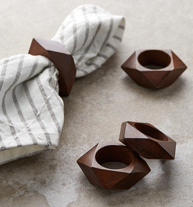 Anneau de serviette en laiton, article tendance ici, fabrication indienne - Mariages, événements - Product Image 4