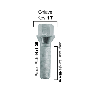 Kit distanziali ruota 2X15mm + 2X18mm con bulloni - Product Image 3