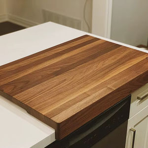 Meilleure planche à découper rectangulaire en bois MS Handicraft avec poignée 12mm d'épaisseur durable et passe au lave-vaisselle - Product Image 1