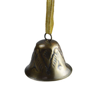 Campana Colgante de Metal con Acabado Chapado en Oro Antiguo, Decoración Navideña, Campanas Pooja, Campanas Religiosas Tradicionales para Iglesia, Tamaño Personalizado - Product Image 6