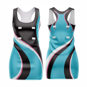 Ropa deportiva unisex de alta calidad, transpirable, ligero, poliéster, uniforme de netball, estampado, sin mangas, diseño, versión reversible - Product Image 6