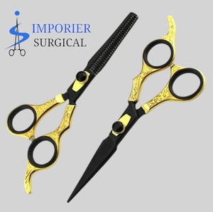 Fournisseurs professionnels de ciseaux de coiffeur de cheveux d'utilisation de salon Ciseaux de coupe de cheveux Ciseaux de coiffure Ciseaux d'acier inoxydable - Product Image 1