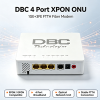 HG8120CV9 Modem Fibre Optique 4 Ports XPON ONU 1GE+3FE FTTH EPON GPON Unité de Réseau Optique Haut Débit