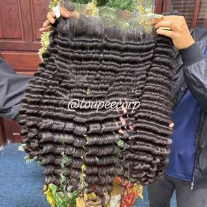 Peluca de Cabello Humano Natural con Cierre Frontal de Encaje HD sin Pegamento, Cutícula Alineada, Extensiones de Cabello Humano Natural de Alta Calidad, Lista para Enviar - Product Image 4