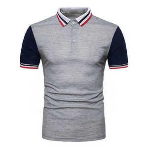 2025 Nueva camiseta Polo de algodón personalizada O Polo camisa Polo de algodón con cuello para hombres - Product Image 1