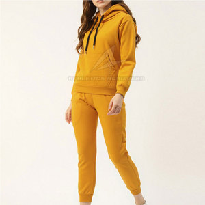 Conjunto de deportes al aire libre de invierno de talla grande para mujer Patrón sólido Sudoración Top Logotipo personalizado Material duradero Chándal Elegante Lo último - Product Image 6