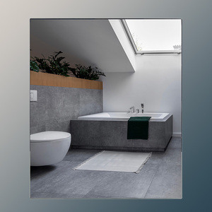 350W <b>Compact</b> Frameless <b>Mirror</b>‑Style Infrared Heating Panel with Solar‑Ready Design for Cozy, Energy‑Efficient Room Interiors - Product Image 5