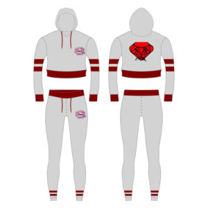 Nuevos chándales de moda Chándal de mujer ajustado liso de algodón personalizado - Product Image 1