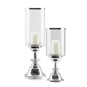 Trois piliers conçoit des bougeoirs métal aluminium fabriqué à la main chic bougeoir pour l'éclairage décoratif - Product Image 3