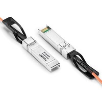 Câble optique actif SFP+ AOC 10 Gbit/s, câble de transmetteur-récepteur SFP+ vers transmetteur-récepteur, câble fibre optique pour serveur de commutation Ethernet