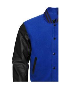 OEM ODM Veste universitaire à manches longues personnalisée de haute qualité 2025 pour hommes, tenue décontracté, col montant, conception Letterman pour l'hiver - Product Image 3