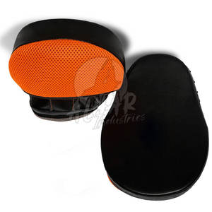 La mejor calidad de forma curva hecha Thai Muay Taekwondo Boxeo Sparring Focus Hand Shield Mitts para la venta - Product Image 6